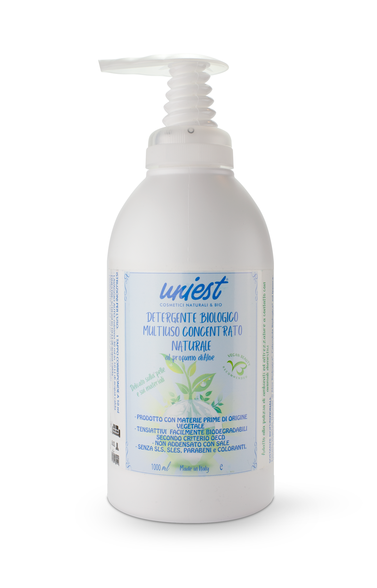 Detergente Biologico Multiuso Concentrato Naturale con Dispencer