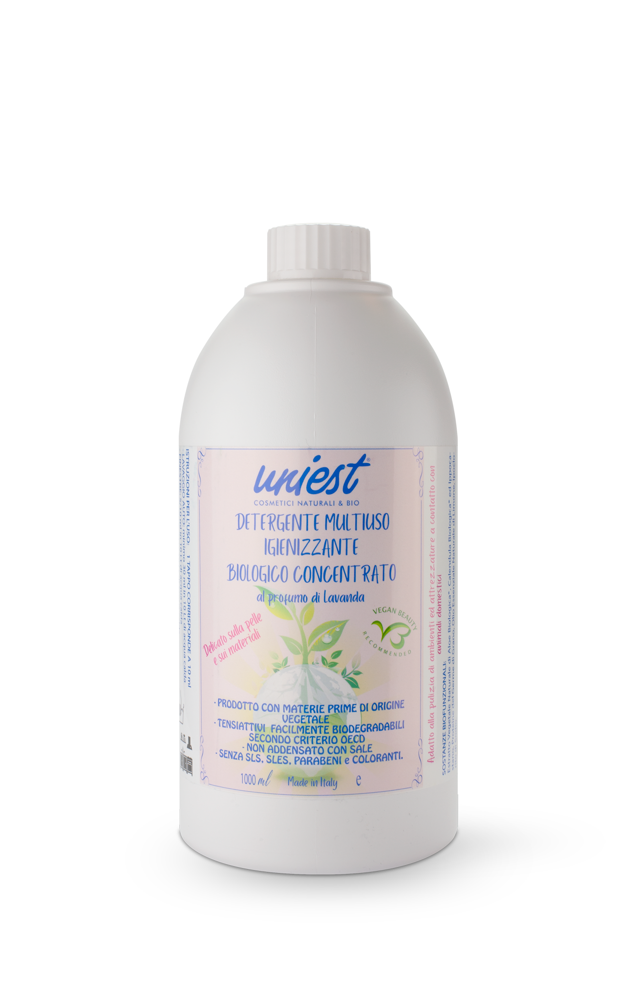 Detergente Multiuso Igienizzante Biologico Concentrato Ricarica