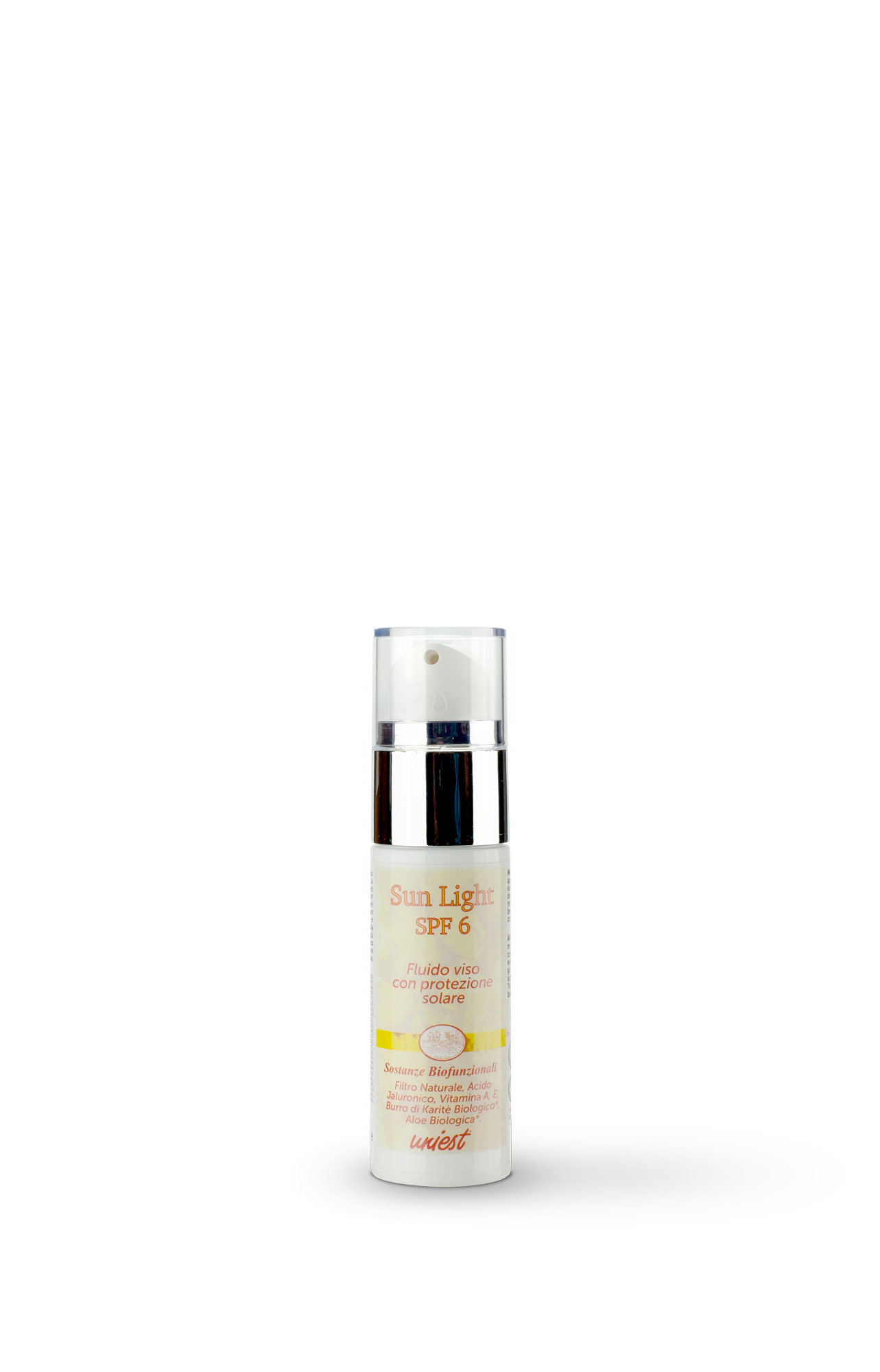 Sun Light SPF 6 Fluido Viso con Protezione Solare