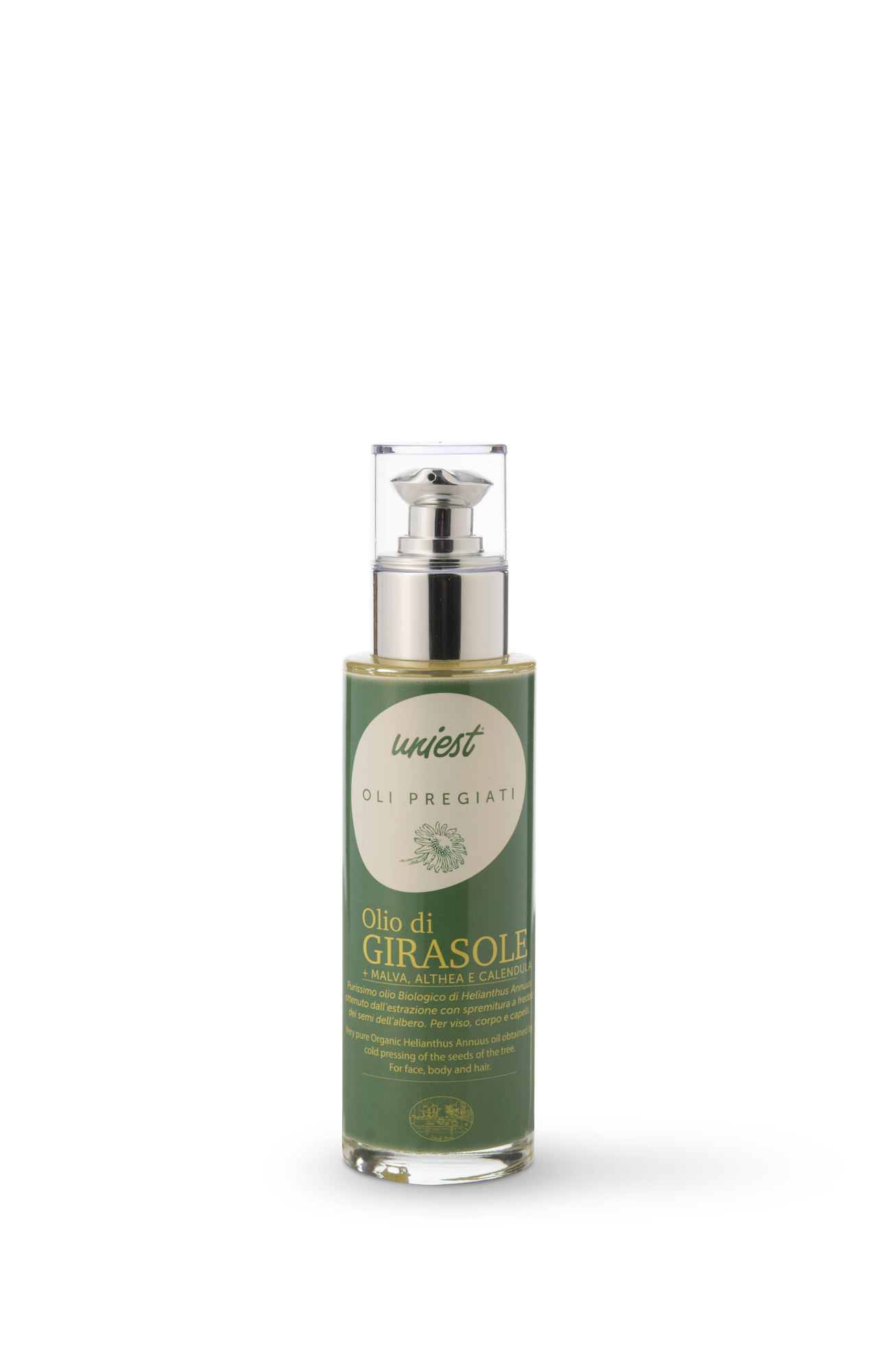Olio di Girasole BIO + Malva, Althea e Calendula